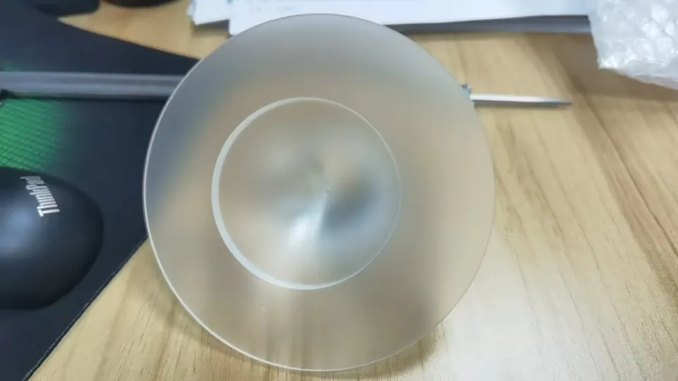 Real acrylic CNC machined transparent plastic components for industrial applications